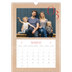 A3 photo calendars — Pops of red [March]