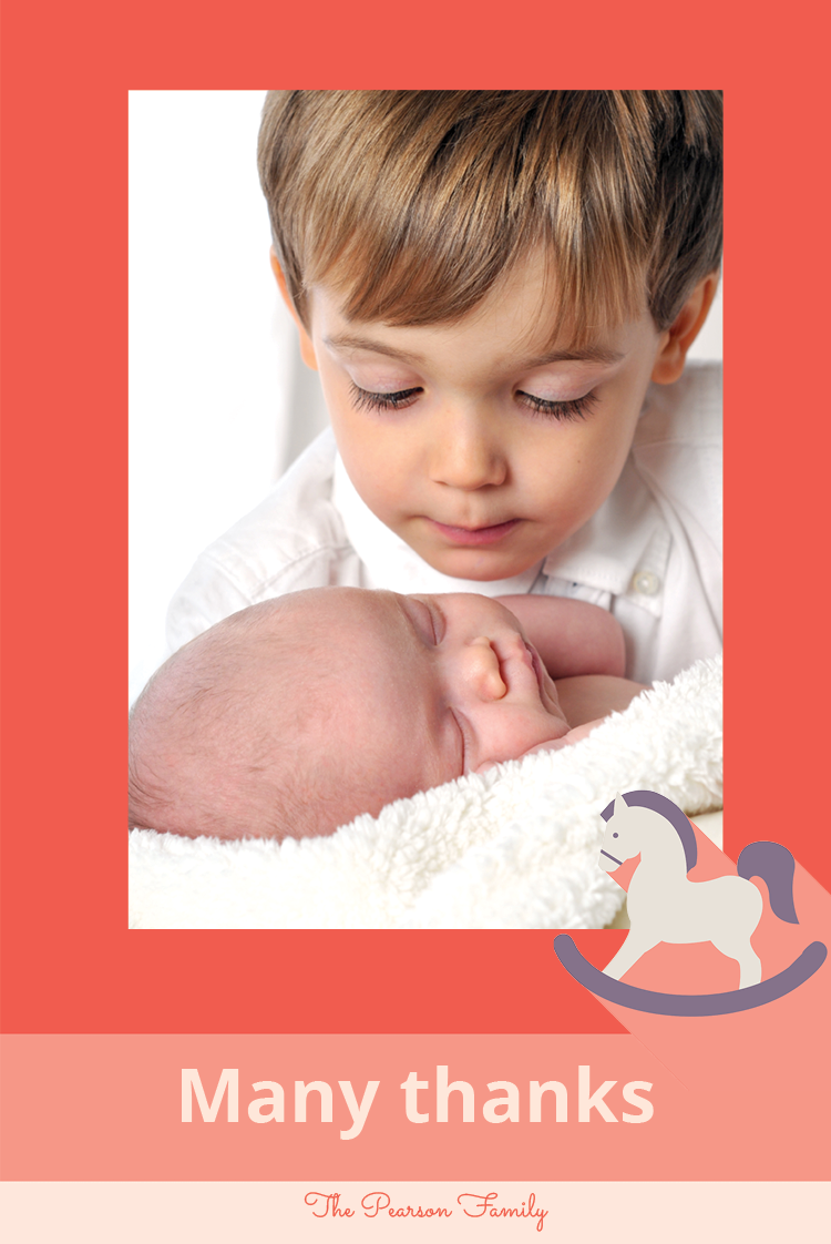 Thank you cards — Rocking Horse