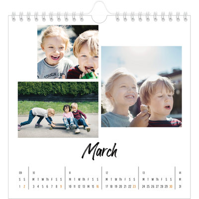 Square calendars  — This is me [March]