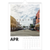 A4 Photo Calendar — White space [April]