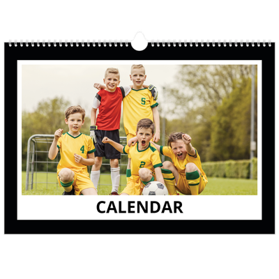 A3 Photo Calendar — Black frame [cover]