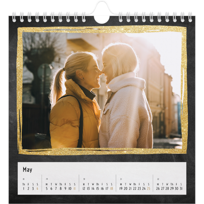 Square calendars  — Rustic charm [cover]