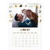 A5 Photo Calendar — Playful kitten [January]
