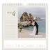 Square calendars  — Initials in bloom [February]