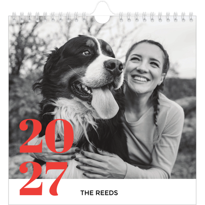 Square calendars  — A bold year [cover]