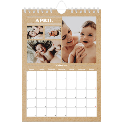 A5 Photo Calendar — This year’s editorial [April]