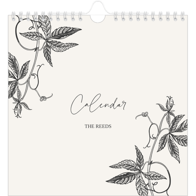 Square calendars  — Ink & ivy [cover]