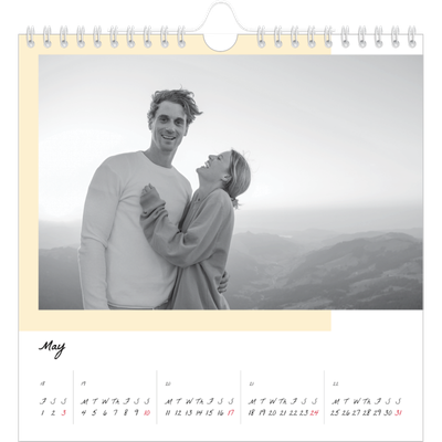 Square calendars  — Colour screens [cover]