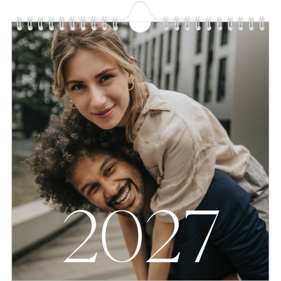 Square calendars  — Larger than life [cover]