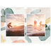 A3 Photo Calendar — Watercolour spots [cover]