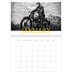 A4 Double Photo Calendar — Heritage style [January]