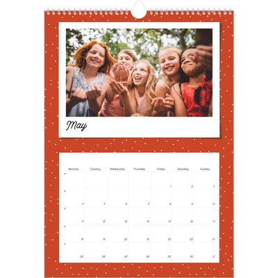 A3 photo calendars — Colour pop snapshots [cover]