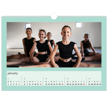 A3 Landscape Photo Calendar — Neo Scandi