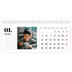 Desk calendars — Serif and moments [January]