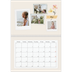 A4 Double Photo Calendar — Vintage scrapbooking [cover]