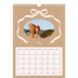 A4 Photo Calendar — Kraft and bow [cover]
