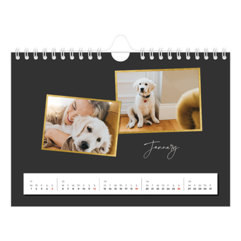 A5 Landscape Photo Calendar — So many memories