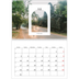 A4 Double Photo Calendar — The open arch [May]