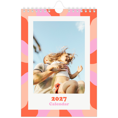 A5 Photo Calendar — Playing with pattern [cover]