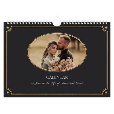 A4 Landscape Photo Calendar — Vintage classic [cover]