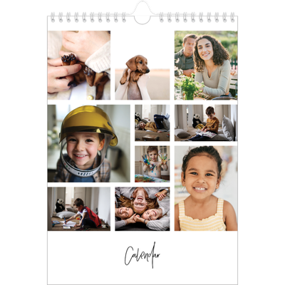 A4 Photo Calendar — Photo arrangements [cover]