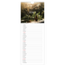Slim Calendar  — Endless escape [March]
