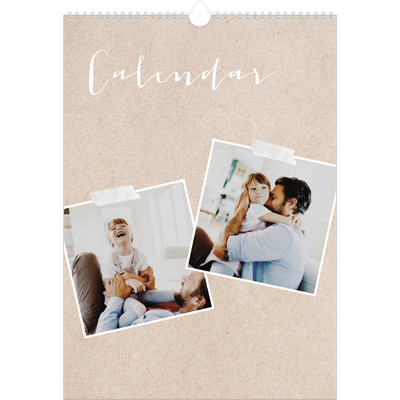 A3 photo calendars — Scrapbook calendar [cover]