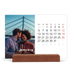 Easel Desk Calendar Landscape  — Simple script [January]