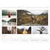 A3 Photo Calendar — Scribble text [January]
