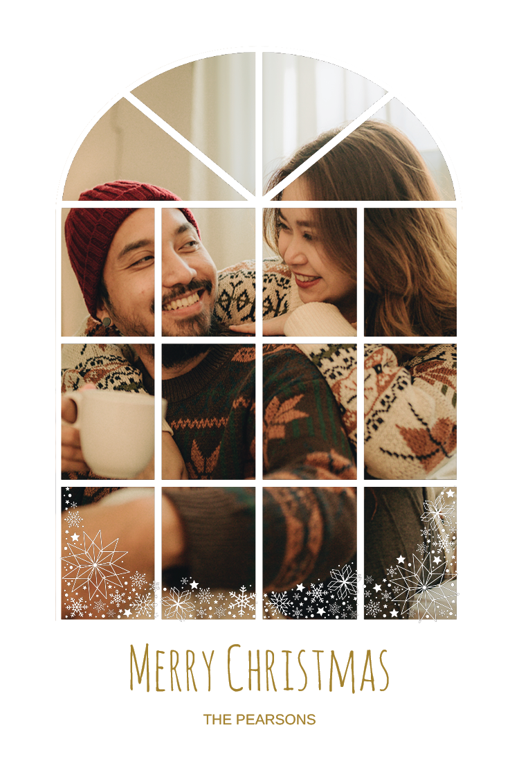 Cards — Festive frame