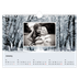 A4 Landscape Photo Calendar — Four seasons [January]