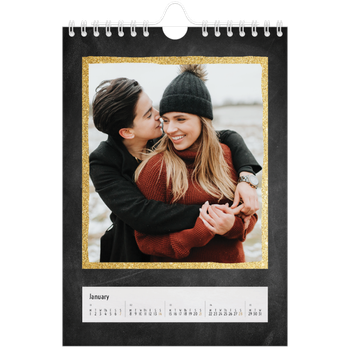 A5 portrait — Glitter frames