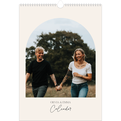 A3 photo calendars — Arch memories [cover]