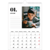 A4 Photo Calendar — Serif and moments [January]