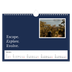 A4 Landscape Photo Calendar — Editorial Earth [January]