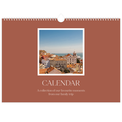 A3 Photo Calendar — Classic colours [cover]