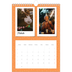A4 Photo Calendar — Colour pop snapshots [March]