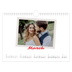 A4 Landscape Photo Calendar — Signed in crimson [March]