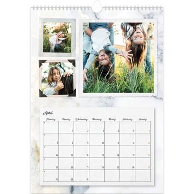 A3 photo calendars — Picture collection [April]