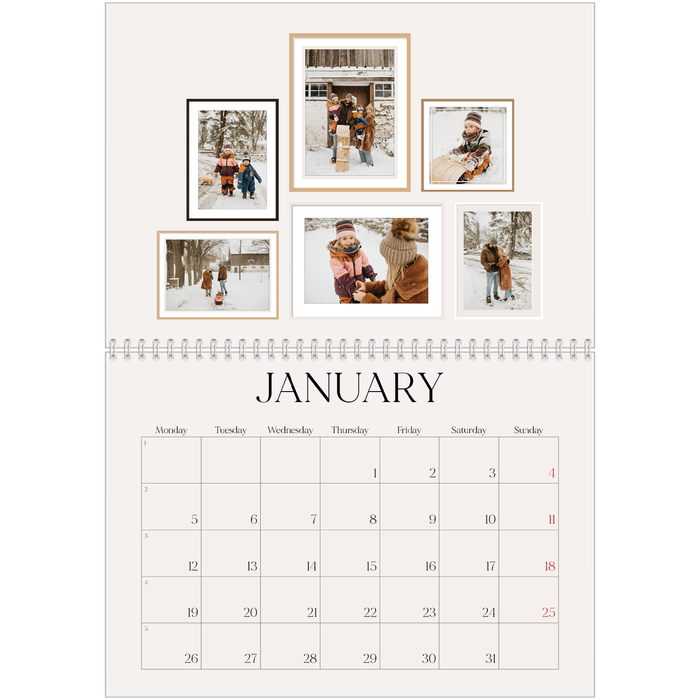 A3 Landscape Calendar 2025 l A3 Photo Calendar Landscape