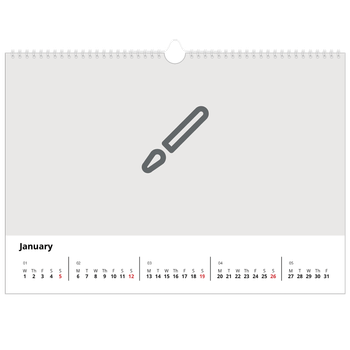A3 Landscape Photo Calendar — Design your own product