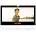 A3 Photo Calendar — Fun type [April]