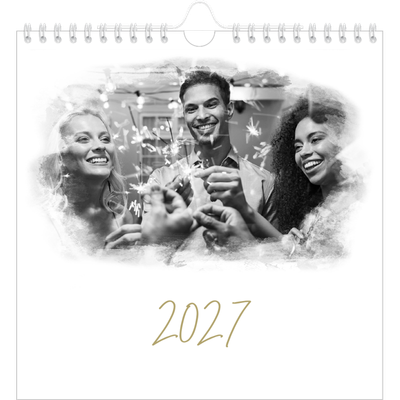 Square calendars  — Photo effects [cover]