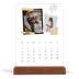 Easel Desk Calendar Portrait  — Scrapbook flair [March]
