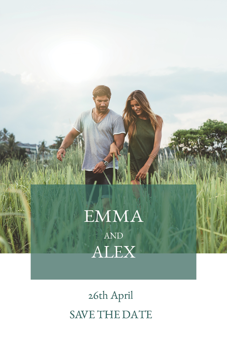 Save the date — Simple green