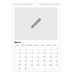 A4 Photo Calendar — Design your own product [March]