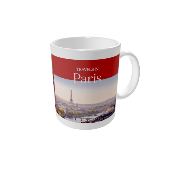Personalised mugs — My travelogue - Paris