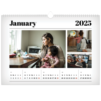 A3 Landscape Photo Calendar — Hot off the press
