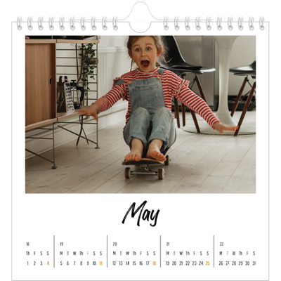 Square calendars  — This is me [cover]