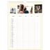 A3 Family Planner — Modern Planner - Family of 4 [April]